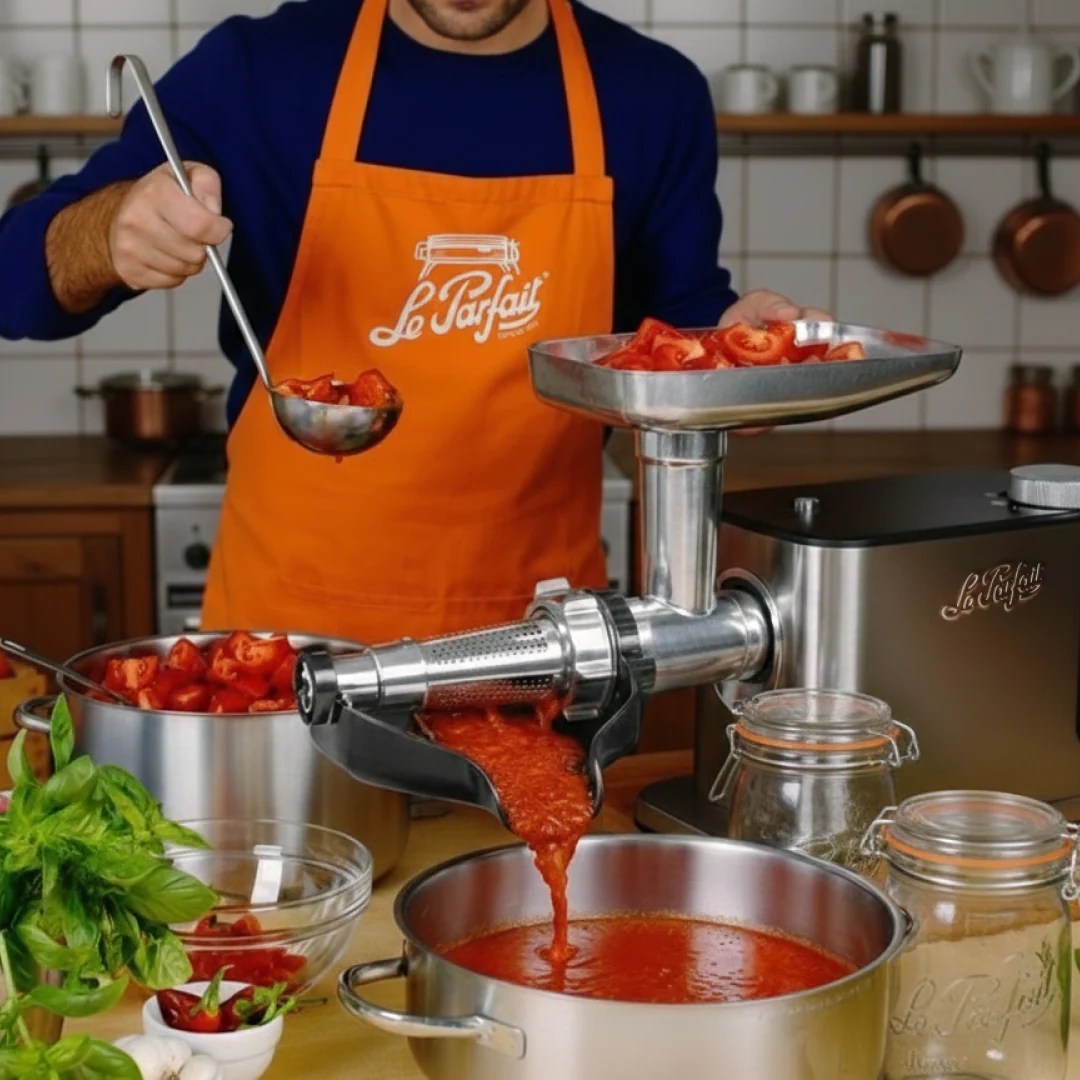 Le Parfait - Electric chopper n°8 and tomato strainer - Image 6