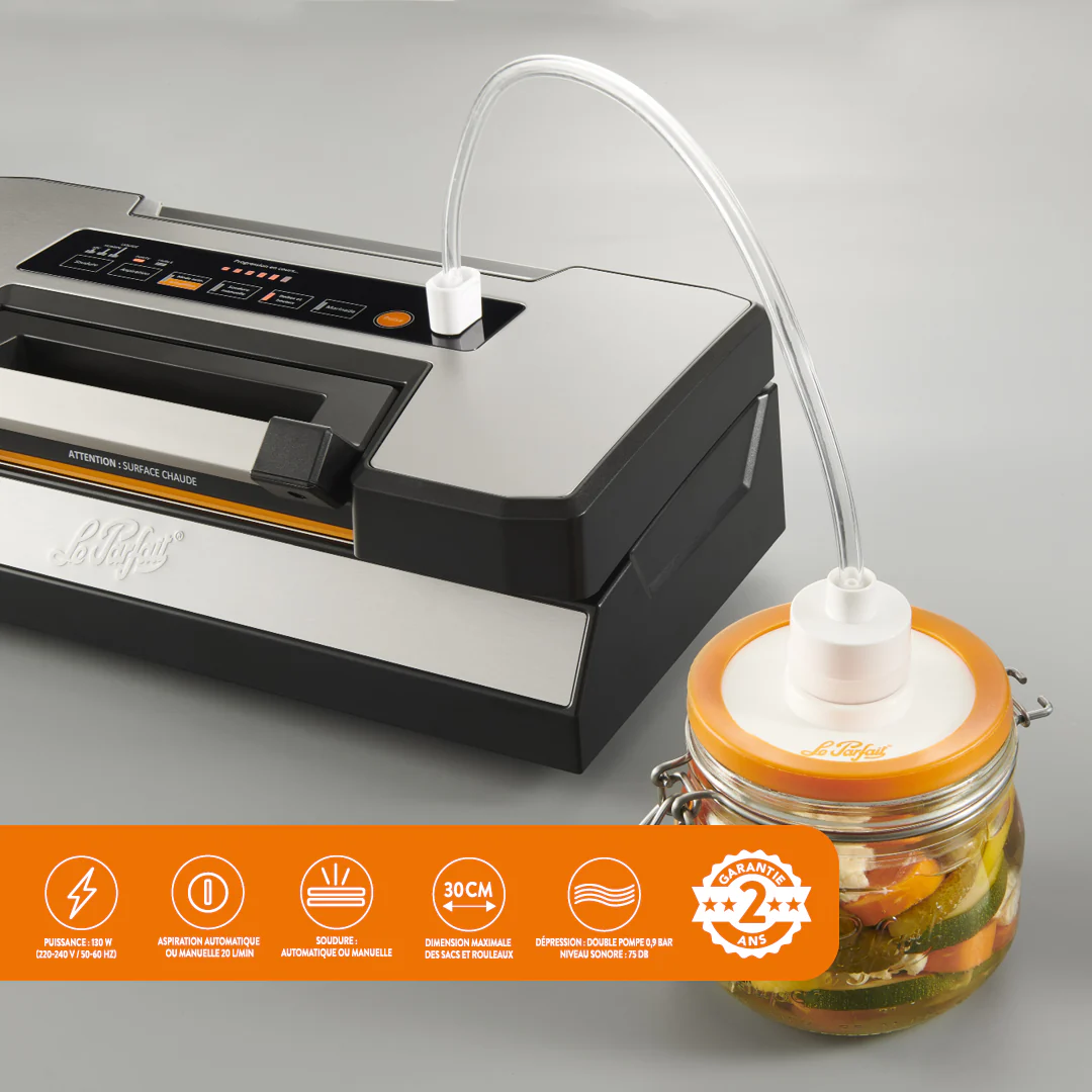 Experte 130 watt vacuum packaging machine Le Parfait® The Essentials - Image 3