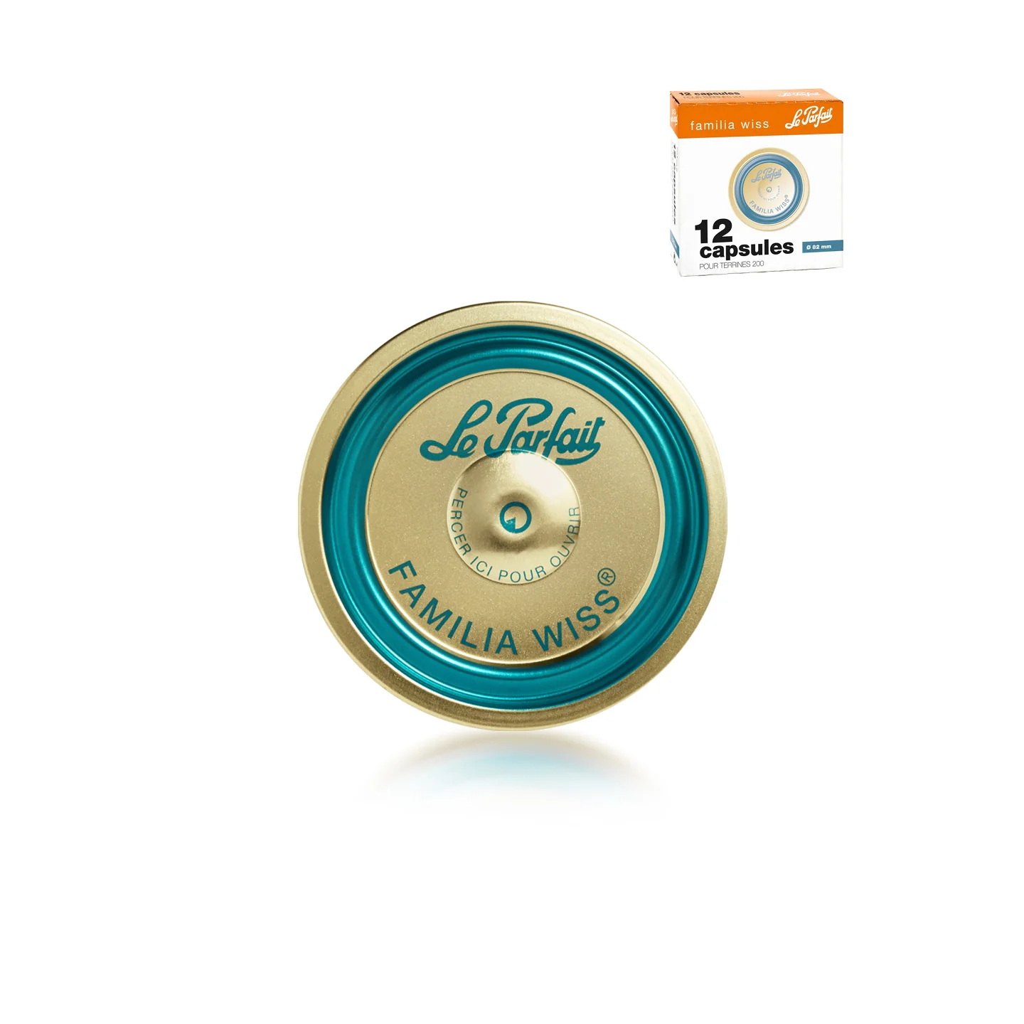 "Familia wiss" capsules - Le Parfait - Box of 12
