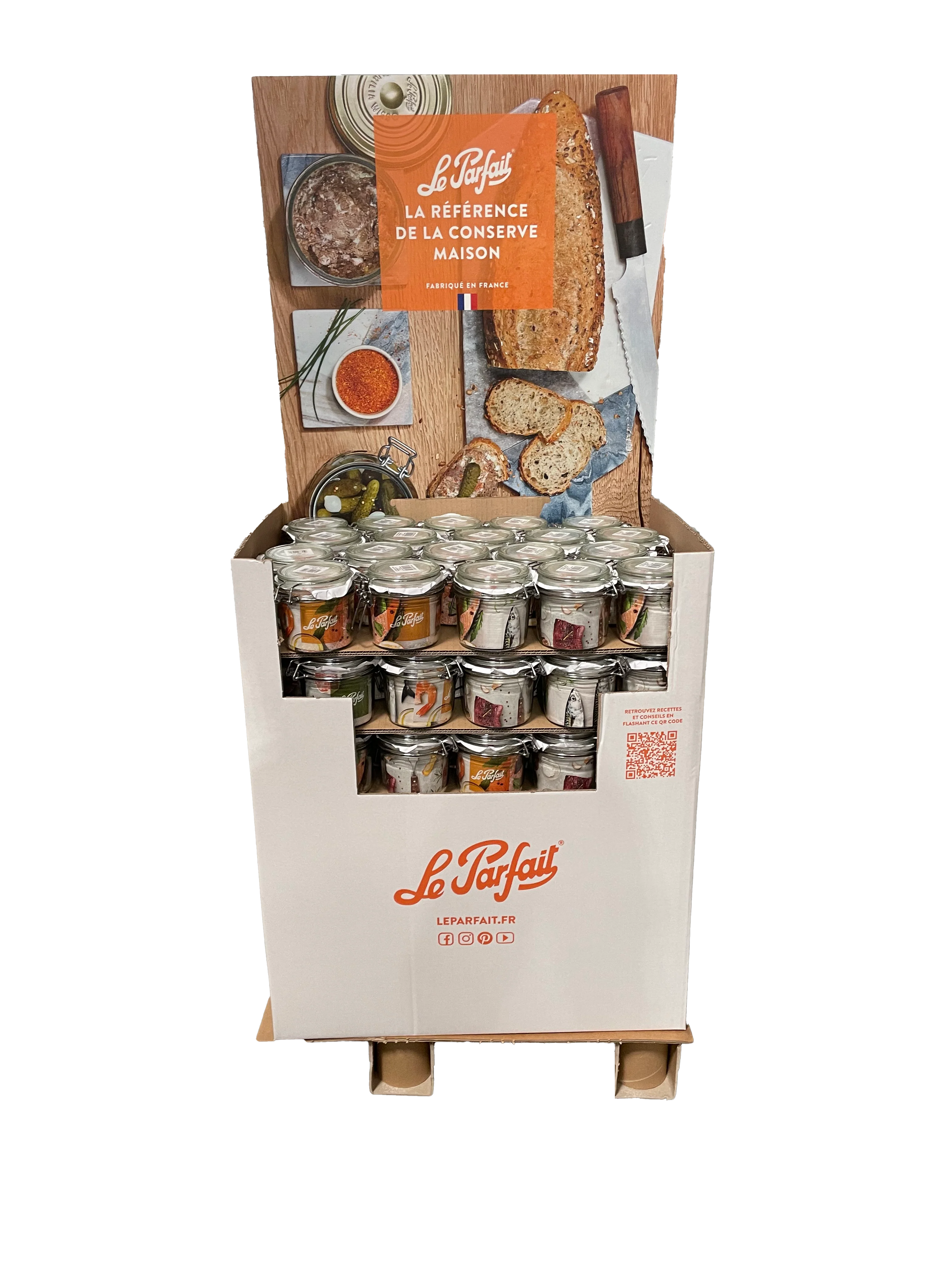 Le Parfait - Box Terrines Super 350g gencoded individually