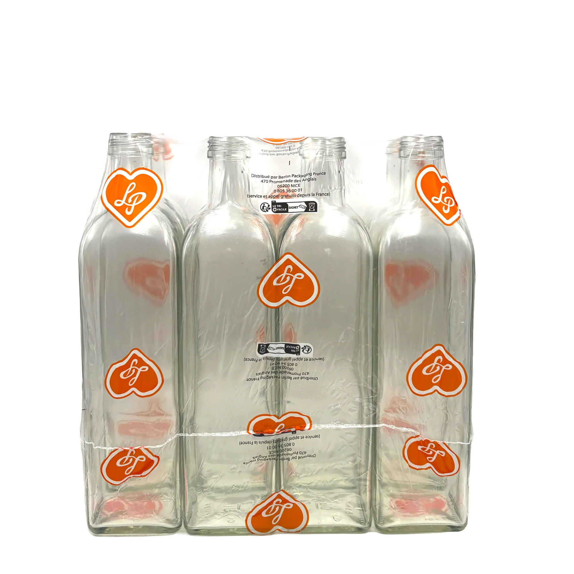 LP - Marasca bottles in white glass - Image 8