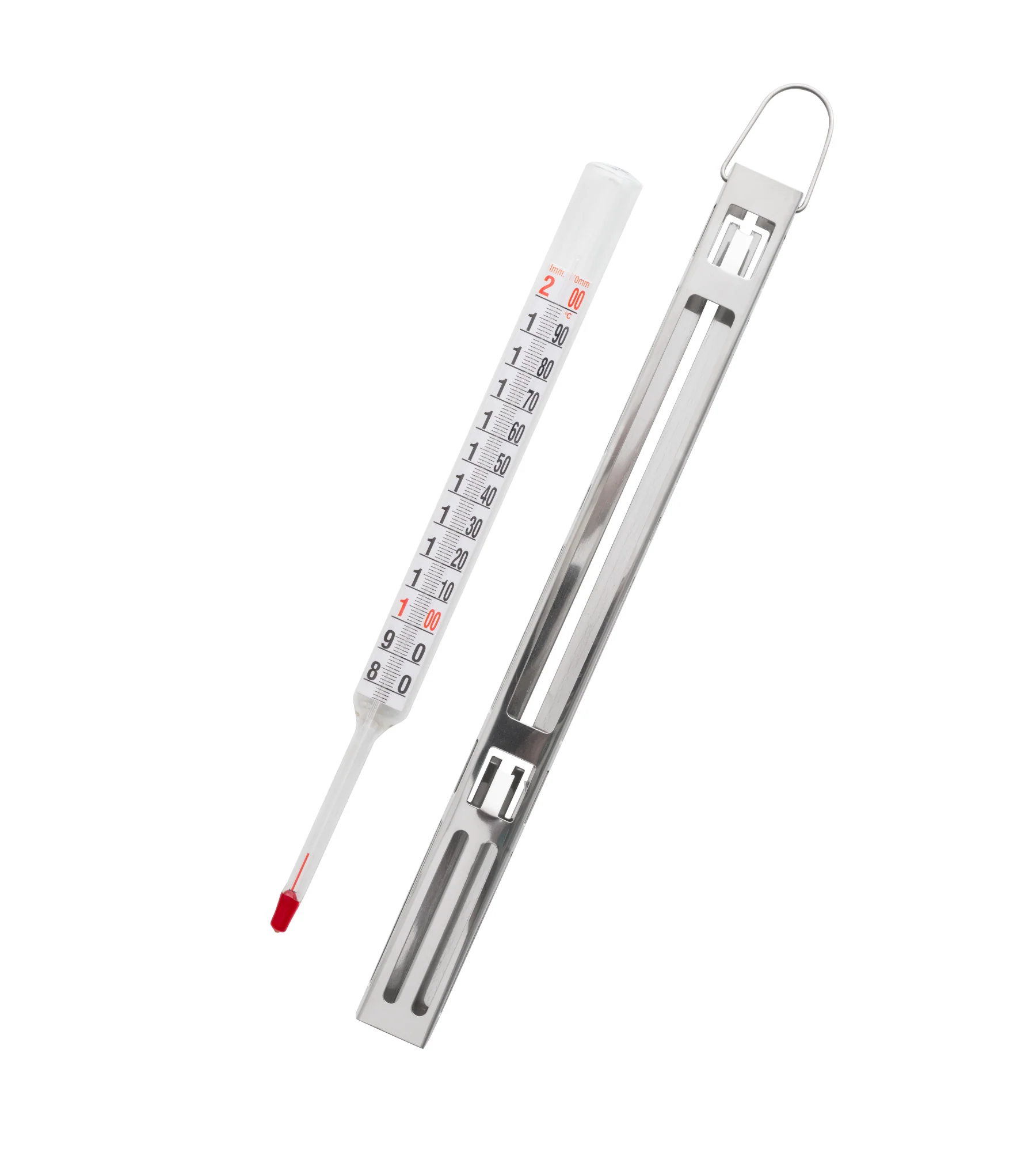 Stainless steel covered confectioner's thermometer Le Parfait® - Image 2